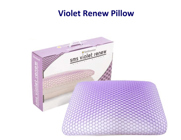 Purple SMS Violet Renew pillow.
