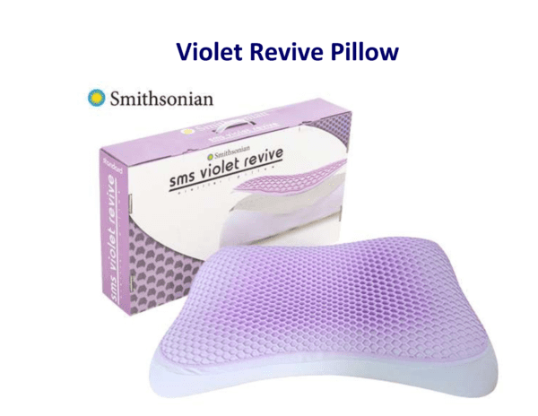 Purple SMS Violet Revive pillow.