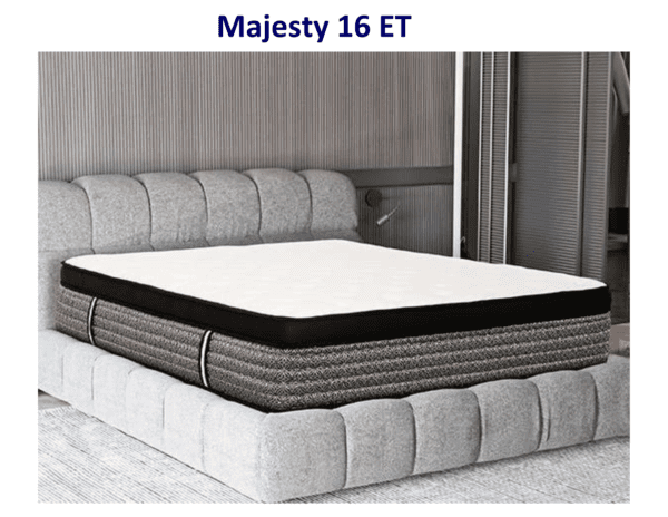 Majesty 16 ET mattress on bed.