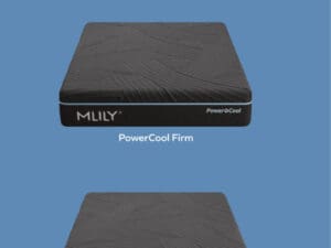 MLILY PowerCool mattresses: firm & medium.