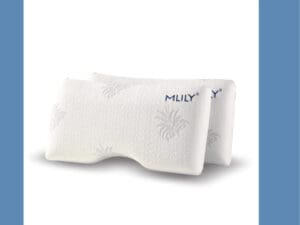 MLILY Serenity Contour pillow: aloe vera infused.