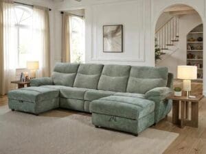 LR7661SM SECTIONAL SLEEPER